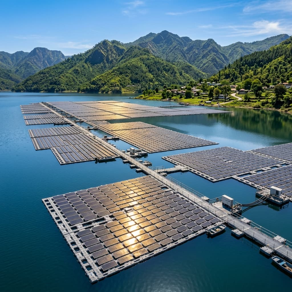 Floating Solar PV Reservoir - PM-SSY
